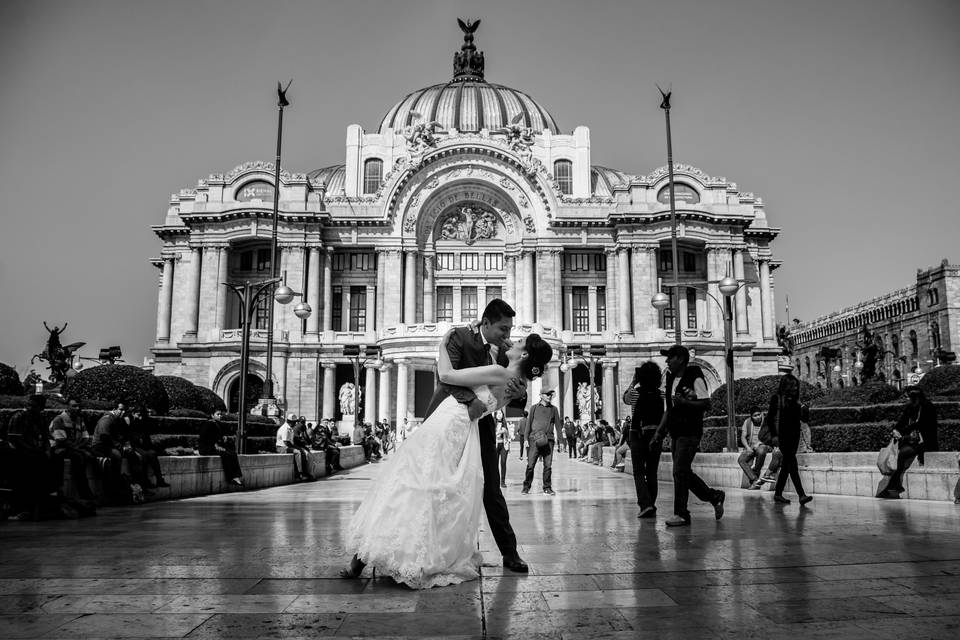 Trash the dress