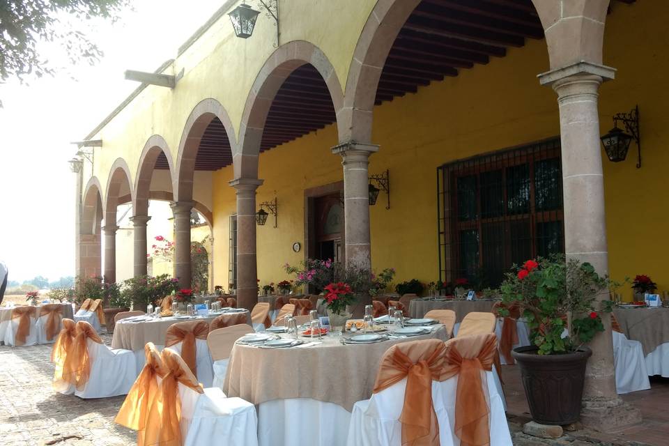 Portales de la hacienda