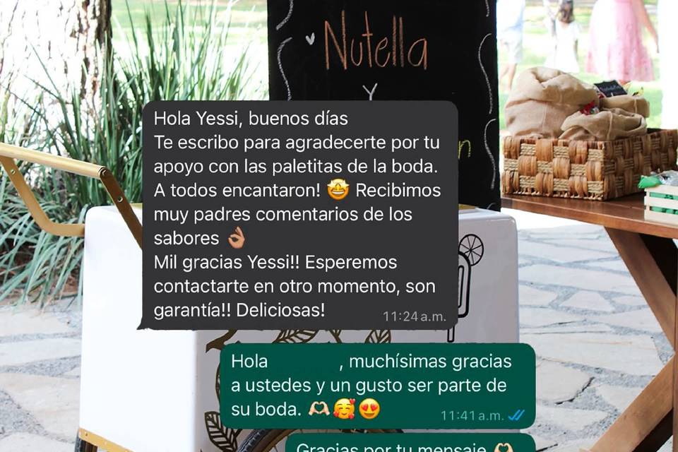 Novia muy feliz