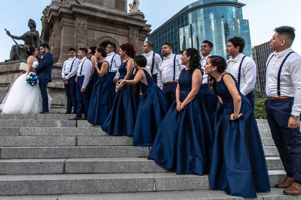 Sesión el día de la boda