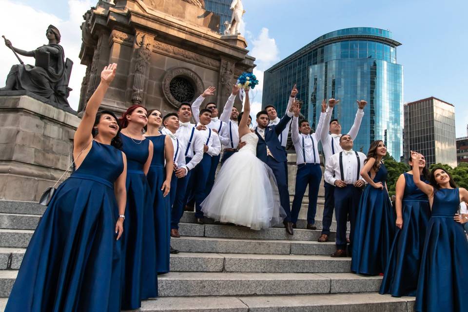 Sesión el día de la boda