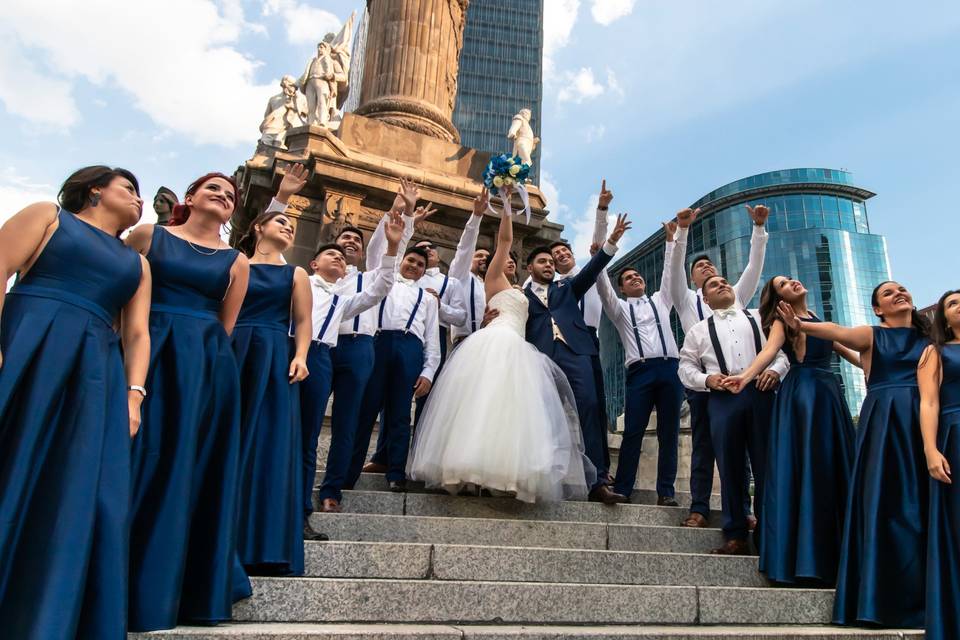 Sesión el día de la boda