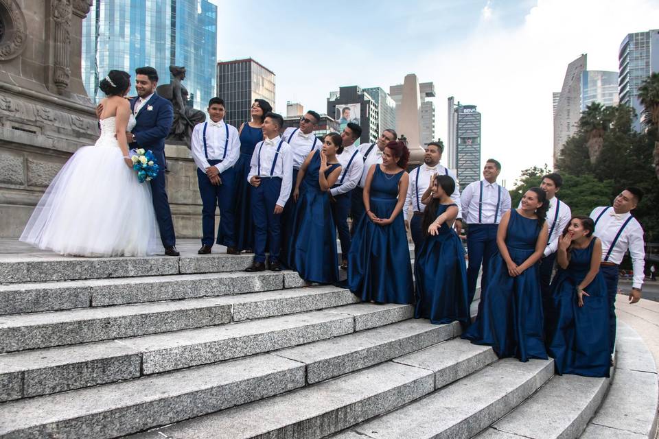 Sesión el día de la boda