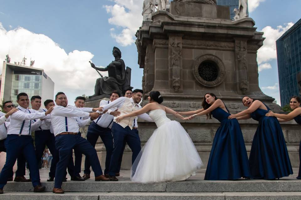 Sesión el día de la boda