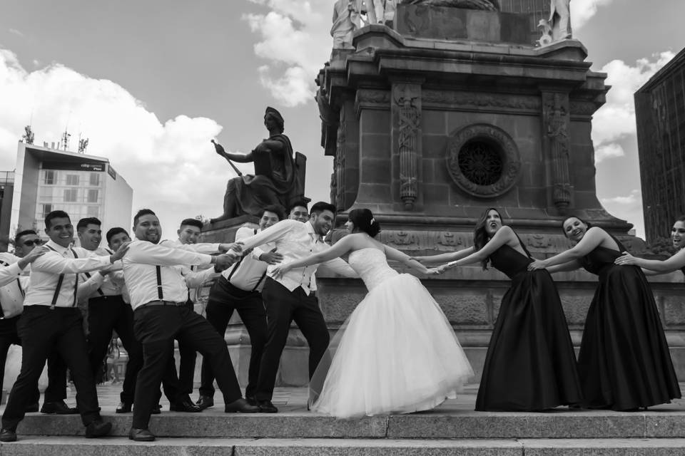 Sesión el día de la boda