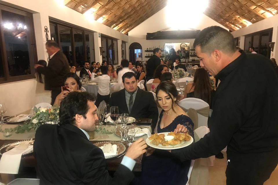 Servicios de banquetes