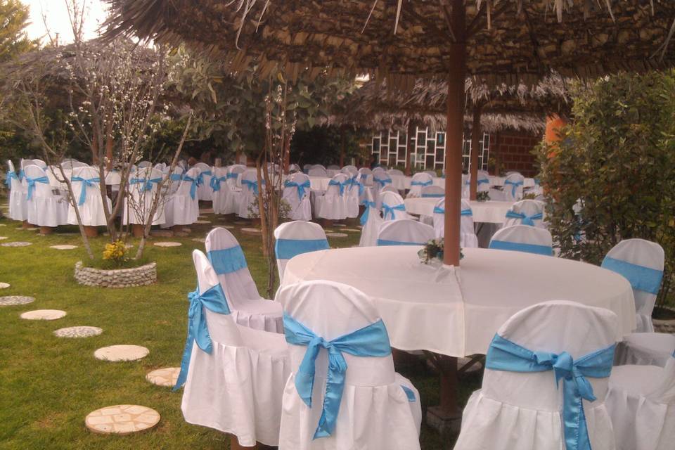 Jardín de eventos sociales