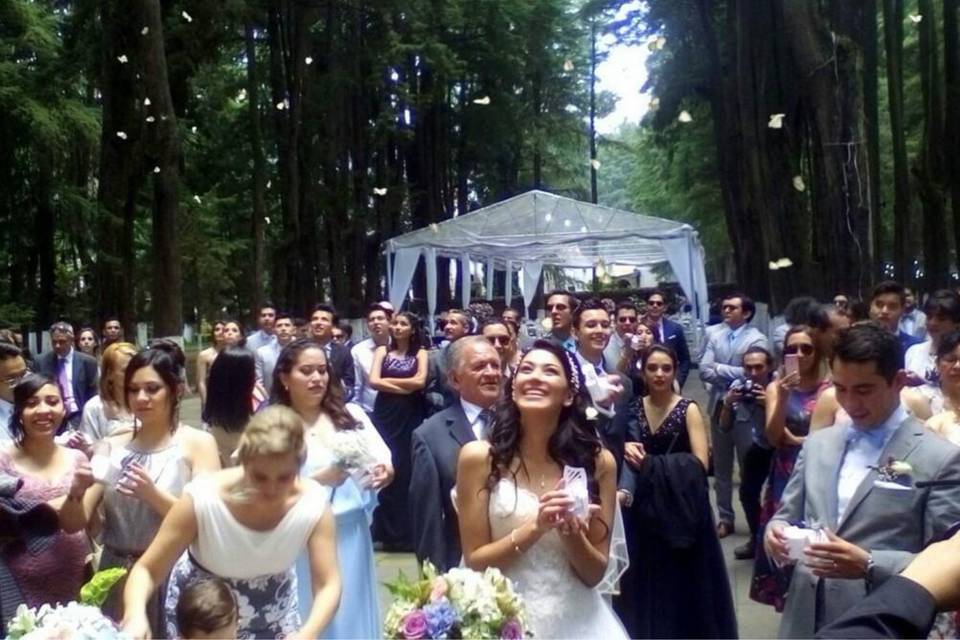 Boda con liberación individual
