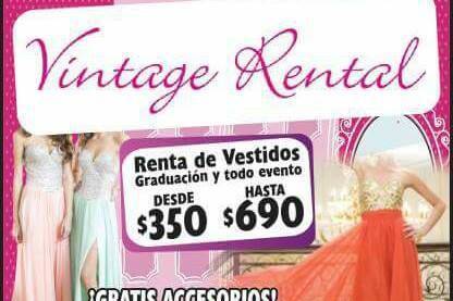 Renta de Vestidos de Fiesta Vintage Rental - Consulta disponibilidad y  precios