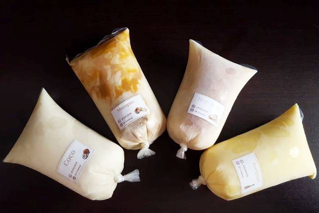 Coco, mazapan, horchata, rompo