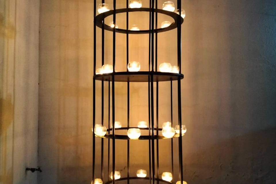 Porta velas 3 mts