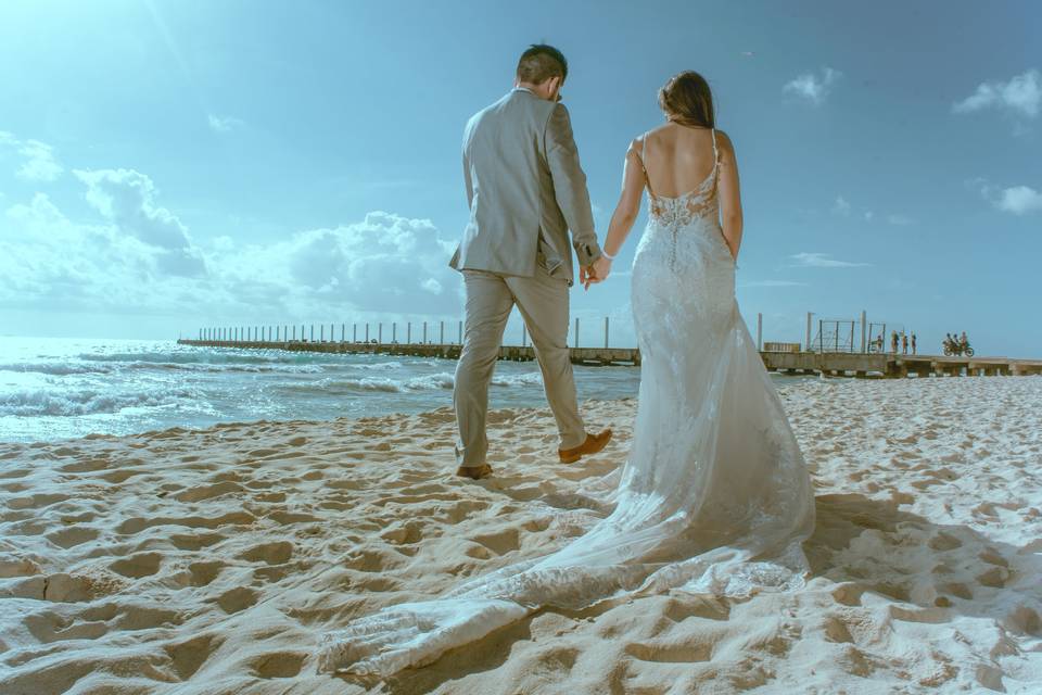 Trash the dress