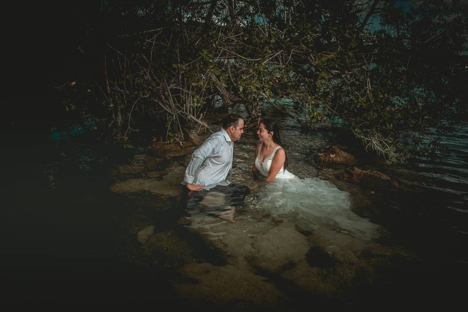 Trash the dress