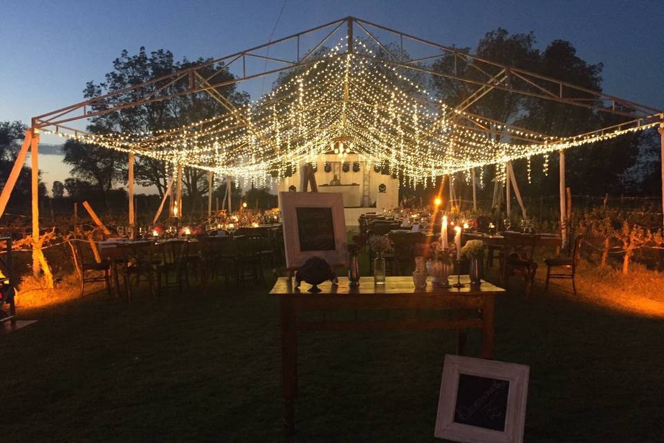 Producción para boda