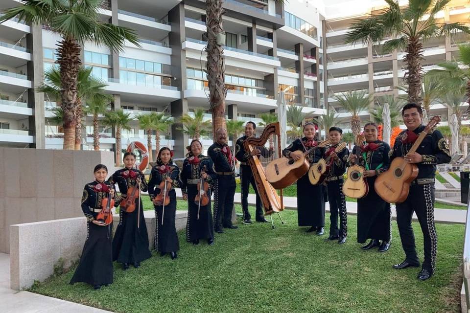 Trabajando en el hotel Garza