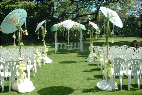 Decoración para ceremonia