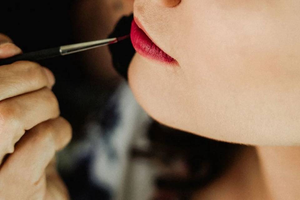 Labios rojos