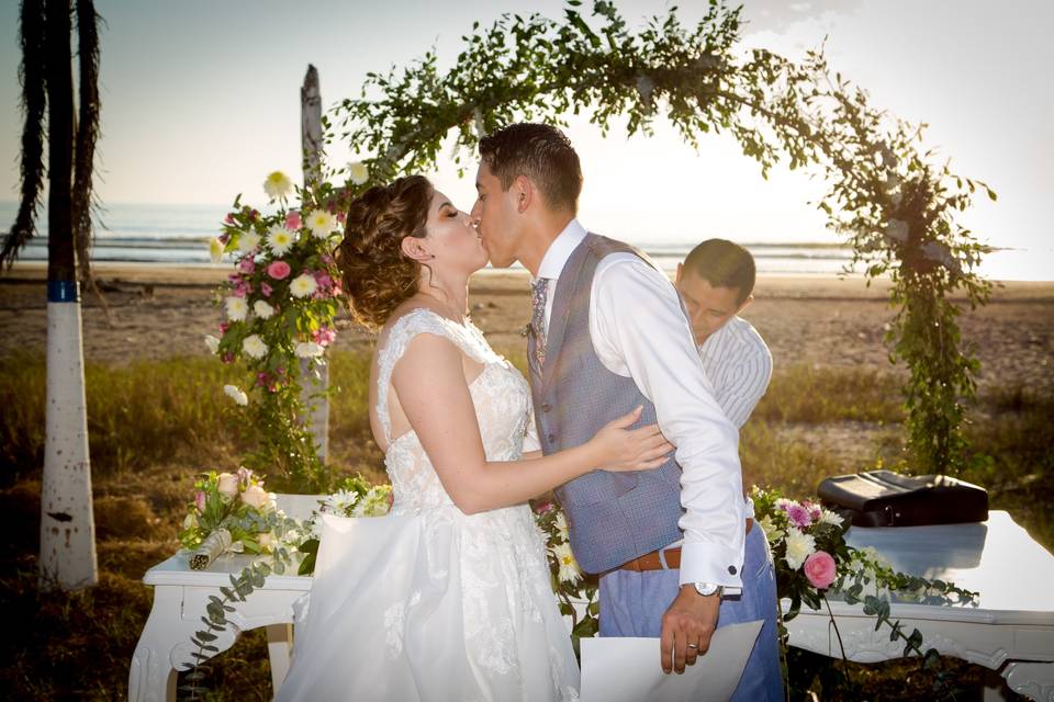 Boda en playa