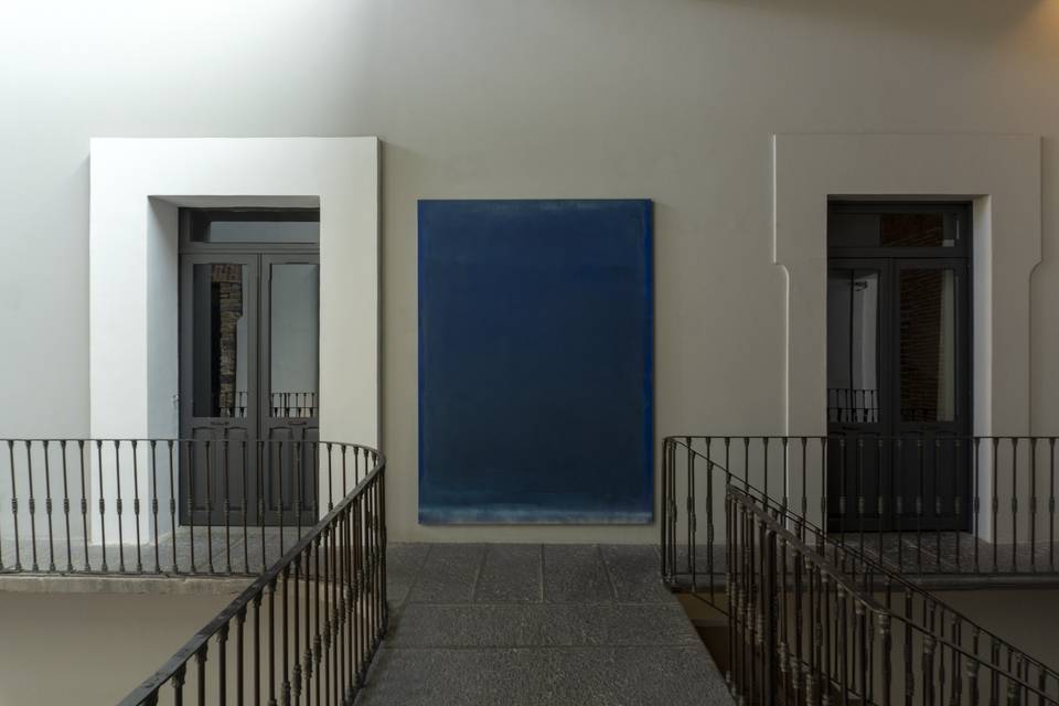 Lobby Casa Vitral Gris.