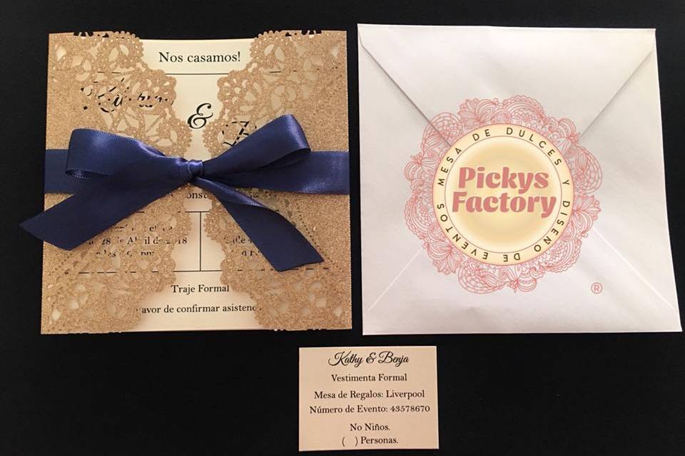 Pickys Factory Invitaciones