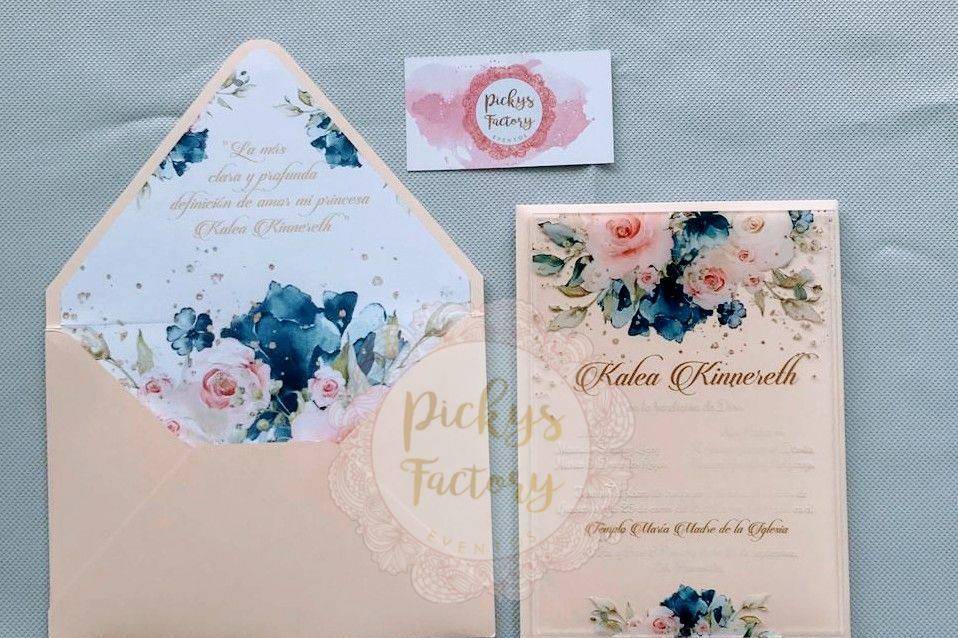 Pickys Factory Invitaciones