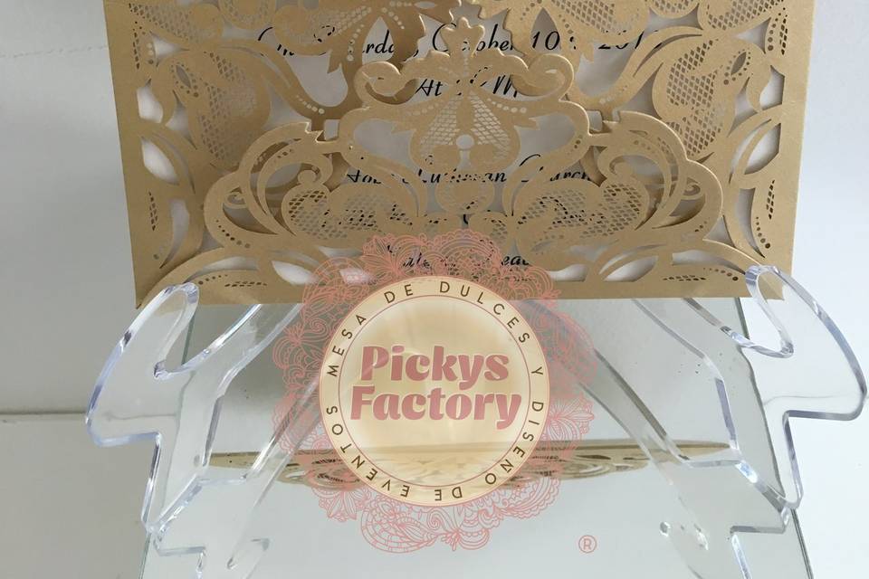 Pickys Factory Invitaciones