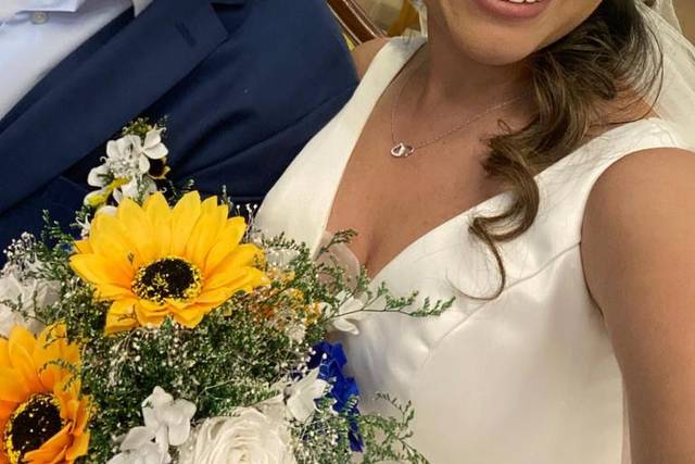 Maquillaje nupcial aerográfico