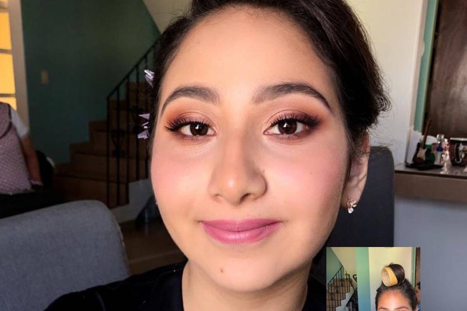 Maquillaje con aerógrafo