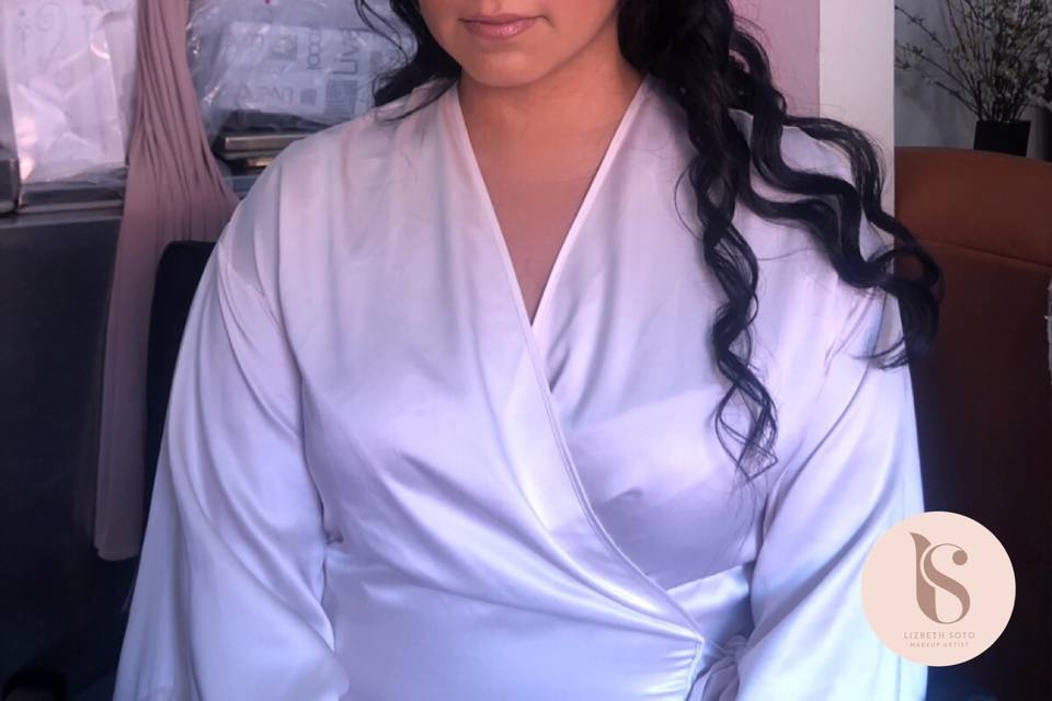 Maquillaje y peinado nupcial