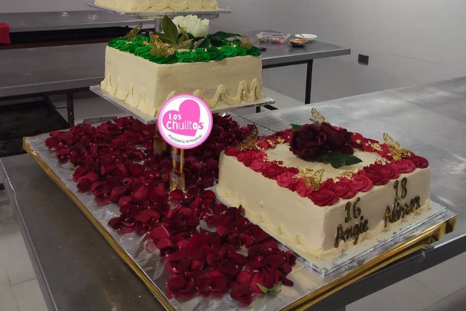Pastel pisos Flotantes cuadrad