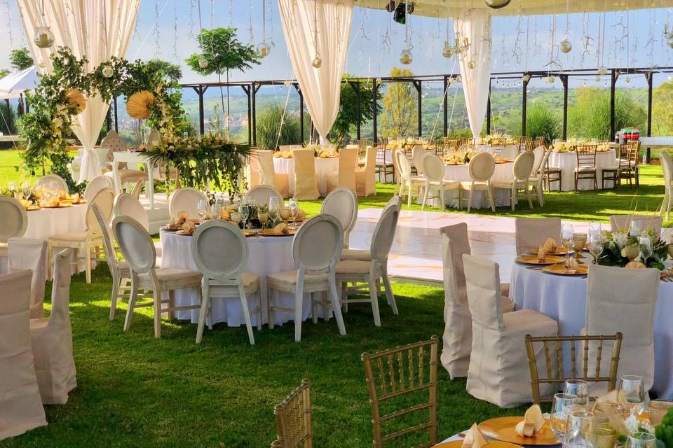 Boda en jardin