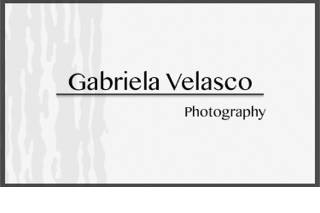 Gabriela Velasco Fotógrafa Logo