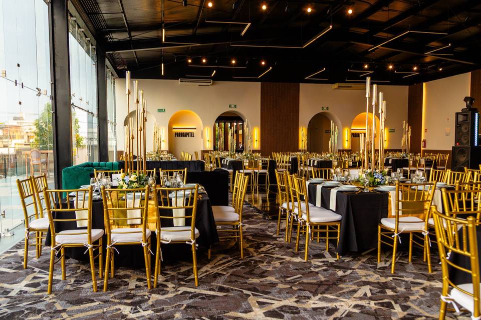 Montaje 350 personas