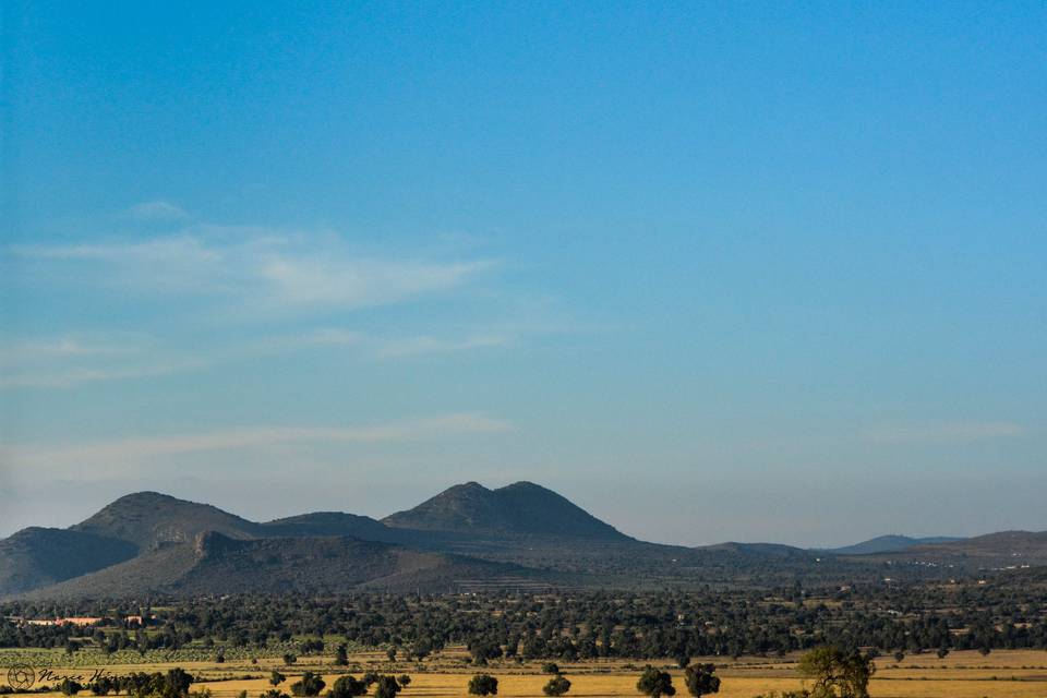 Vista desde la Hacienda