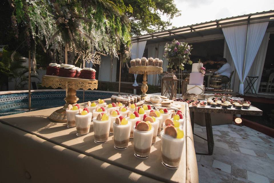 Mesa de postres