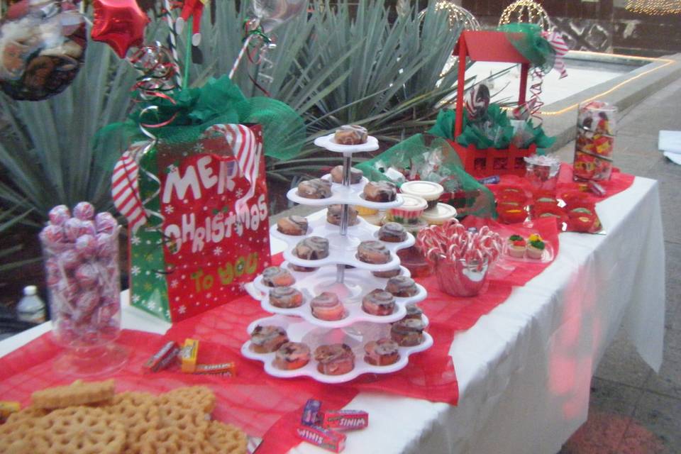 Barra de postres