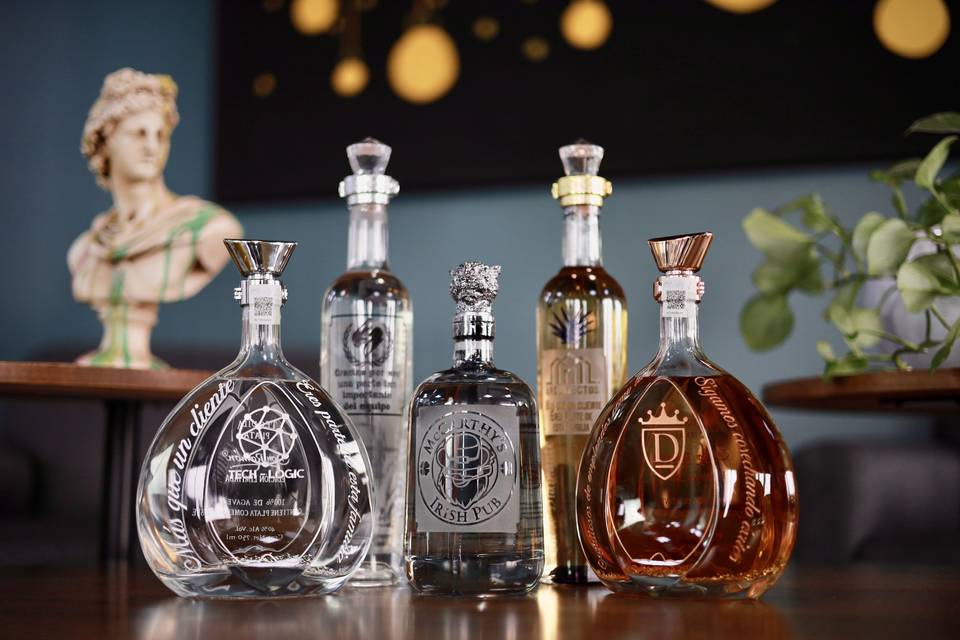 Tequila plata, reposado,añejo