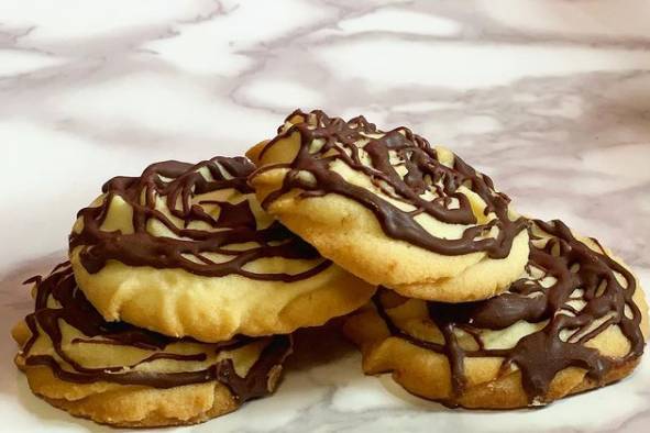 Pastisetas con chocolate