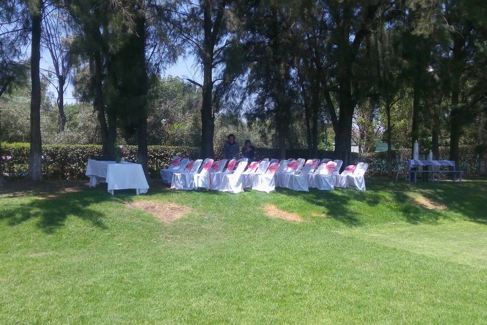 Boda en jardin