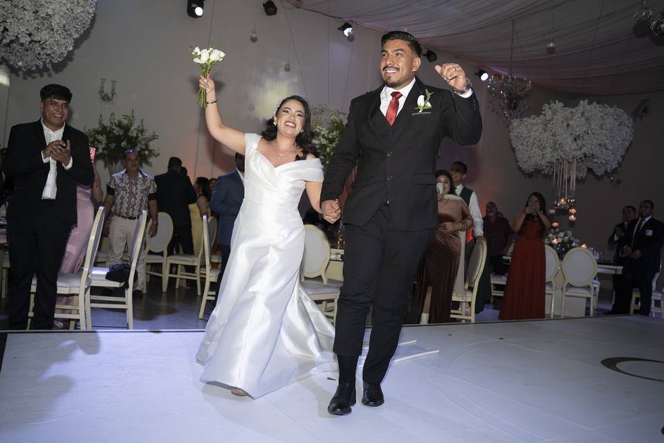 Entrada al baile