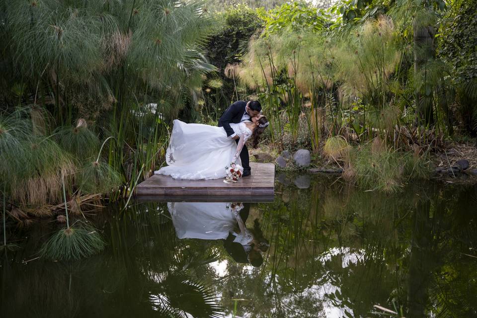 El beso del lago