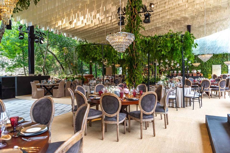 Boda en jardín