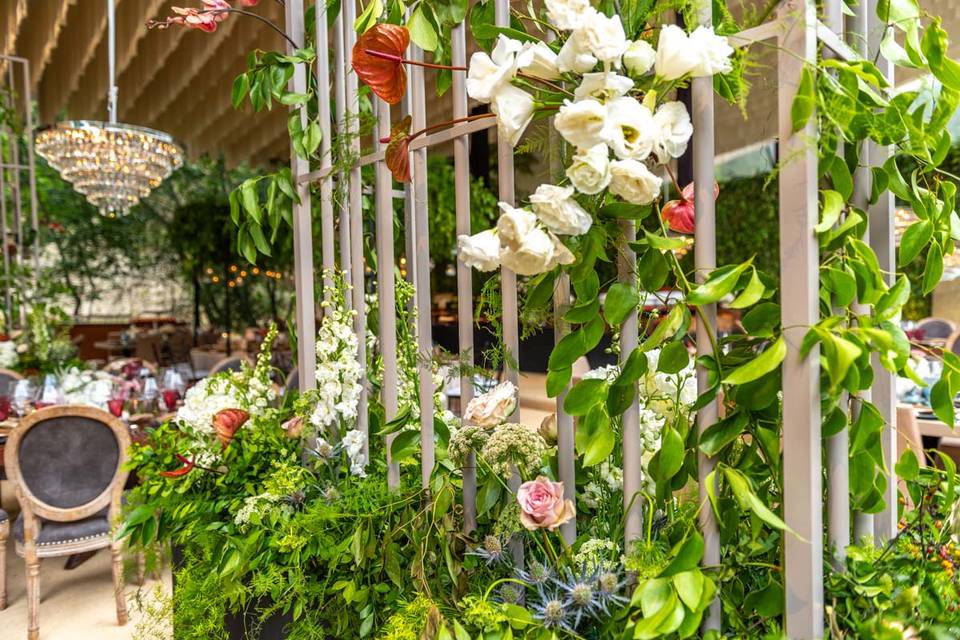 Boda en jardín