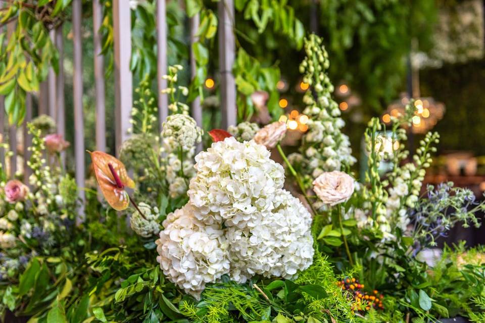 Boda en jardín