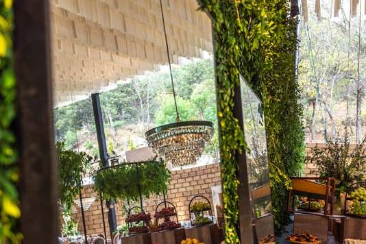 Boda en jardín