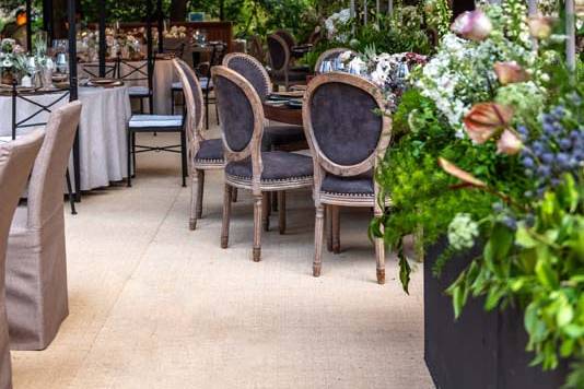Boda en jardín