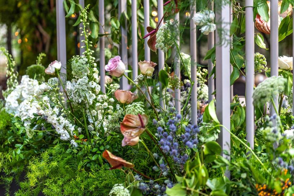 Boda en jardín