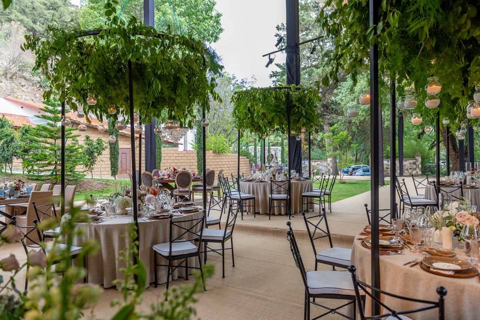 Boda en jardín