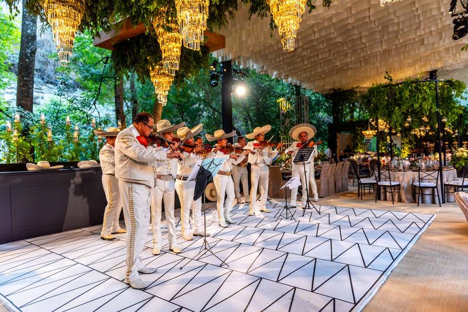 Boda en jardín