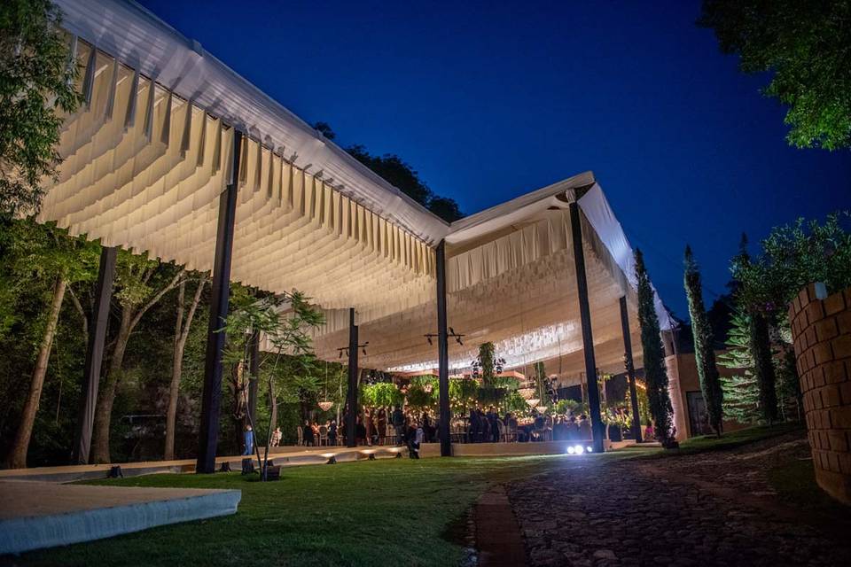 Boda en jardín